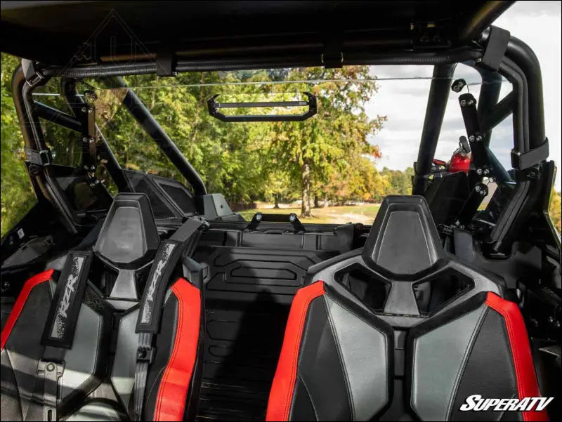 SuperATV Polaris RZR Pro XP Rear Vented Windshield - 2 Seat
