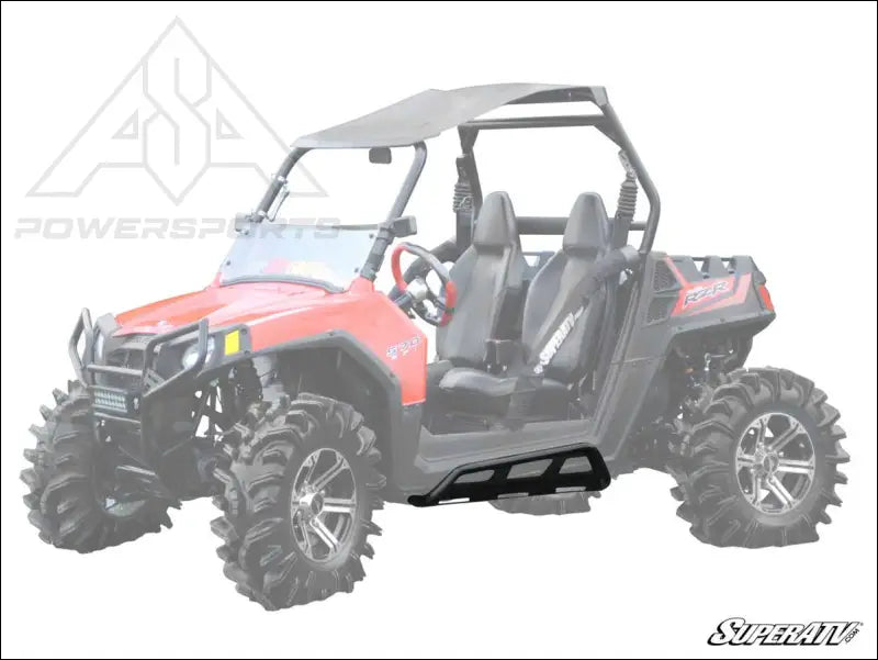 SuperATV Polaris RZR Rock Sliding Nerf Bars
