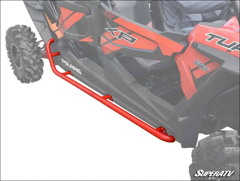 SuperATV Polaris RZR S4 1000 Rock Sliding Nerf Bars