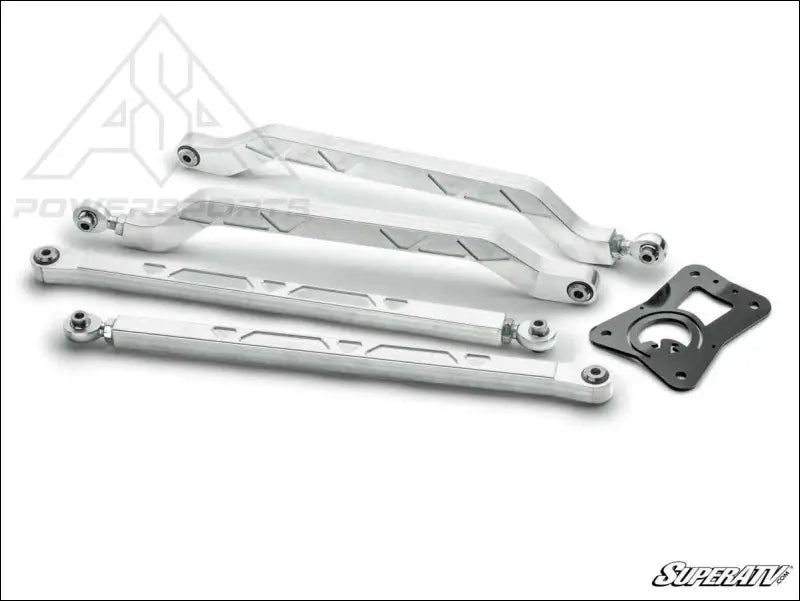 SuperATV Polaris RZR Turbo R High-Clearance Billet Radius Arms - Rods