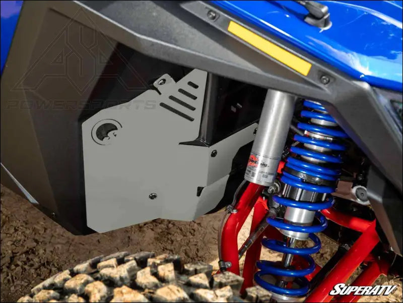 SuperATV Polaris RZR Turbo R Inner Fender Guards - Black - Flares