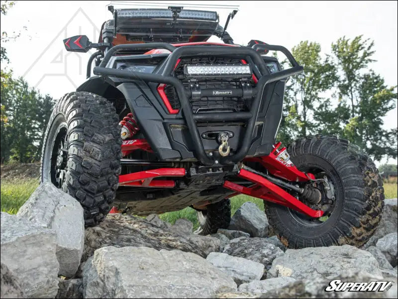 SuperATV Polaris RZR XP Turbo 1.5’’ Forward Offset Sidewinder A-Arms