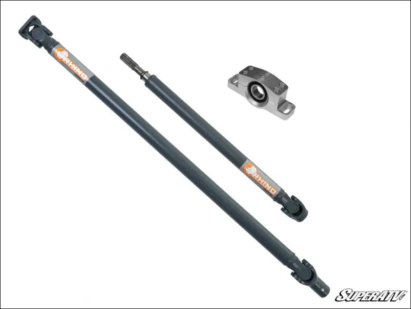 SuperATV Polaris RZR XP Turbo Heavy Duty Prop Shaft - Rhino Driveline - Standard / Front & Rear / No Thanks - Shafts
