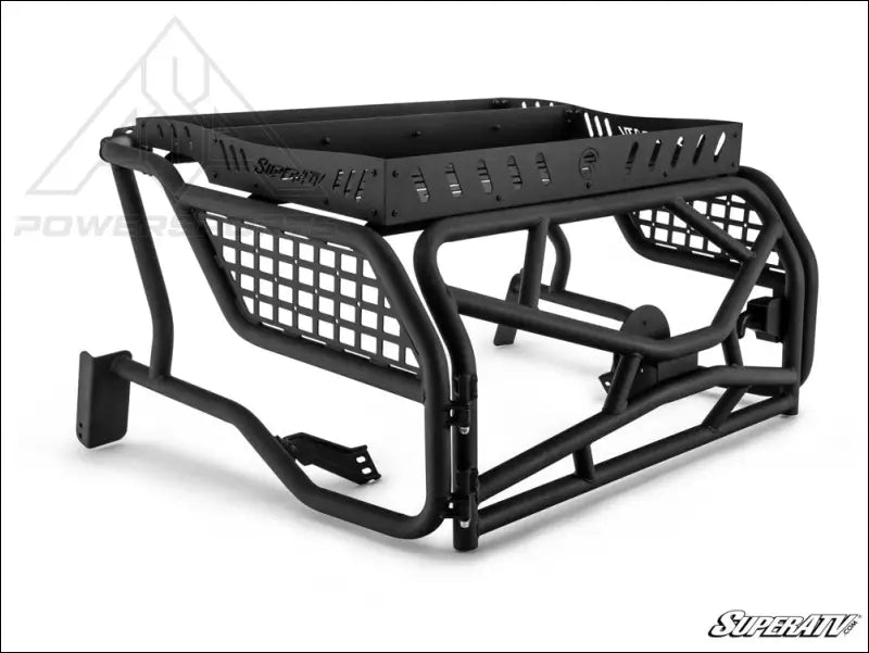 SuperATV Polaris RZR XP Turbo Outfitter Sport Bed Rack - Cargo Management