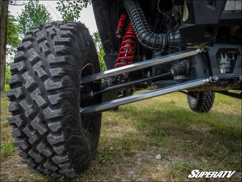 SuperATV Polaris RZR XP Turbo S Billet Aluminum Radius Arms - Rods