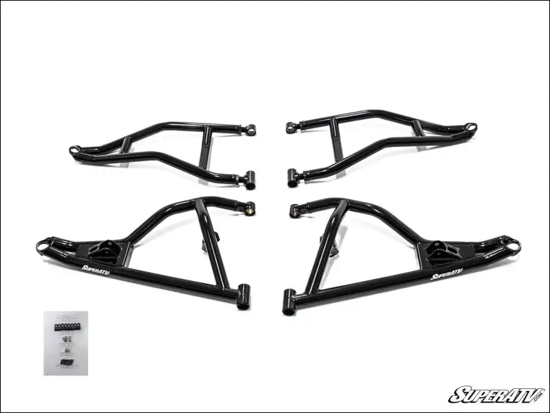 SuperATV Polaris RZR XP Turbo S High Clearance Front A-Arms
