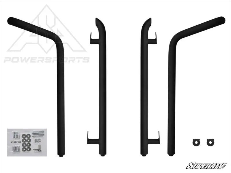 SuperATV Polaris RZR XP4 1000 Rock Sliding Nerf Bars