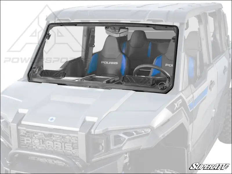 SuperATV Polaris Xpedition Scratch-Resistant Vented Full Windshield