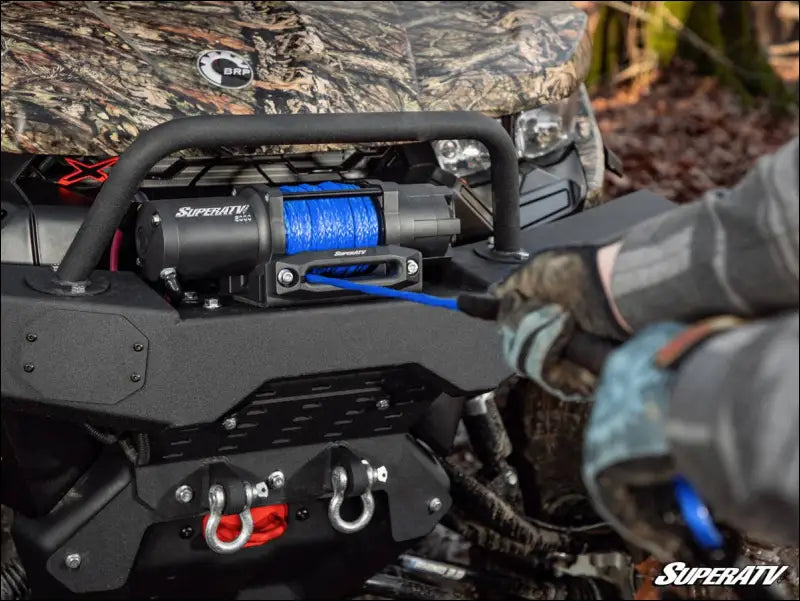 SuperATV Synthetic Winch Rope Replacement - 6000 lbs. / Blue