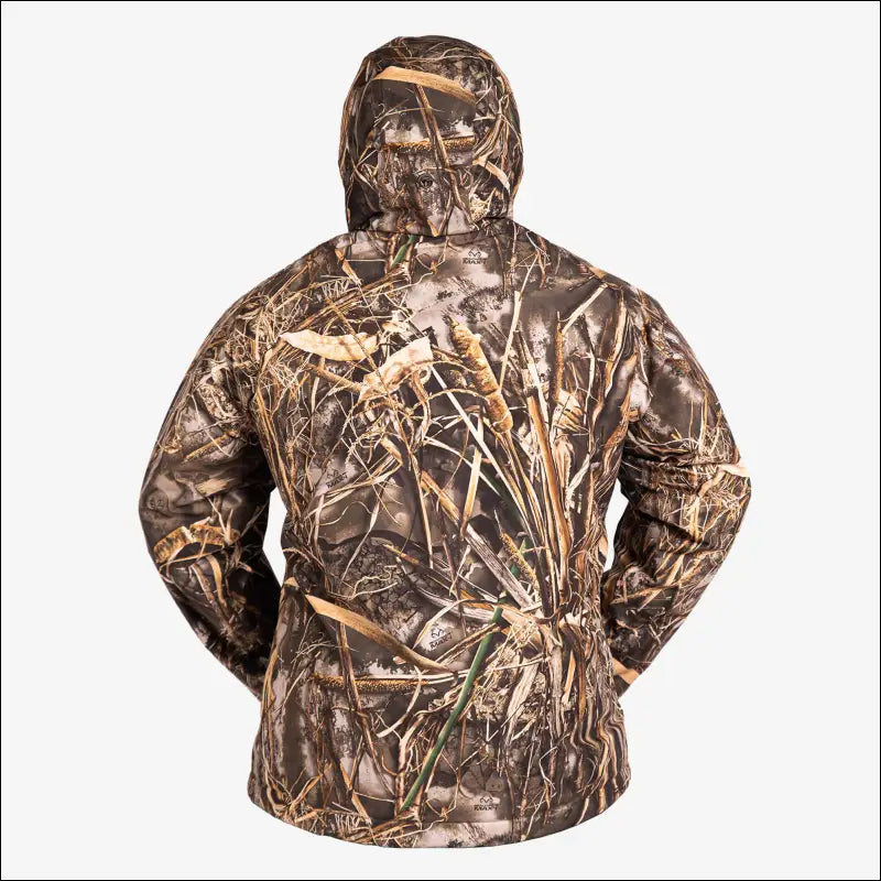 Waterproof 1/2 Zip Bog Hoodie | Mens - Realtree Max-7 - Medium - Outerwear