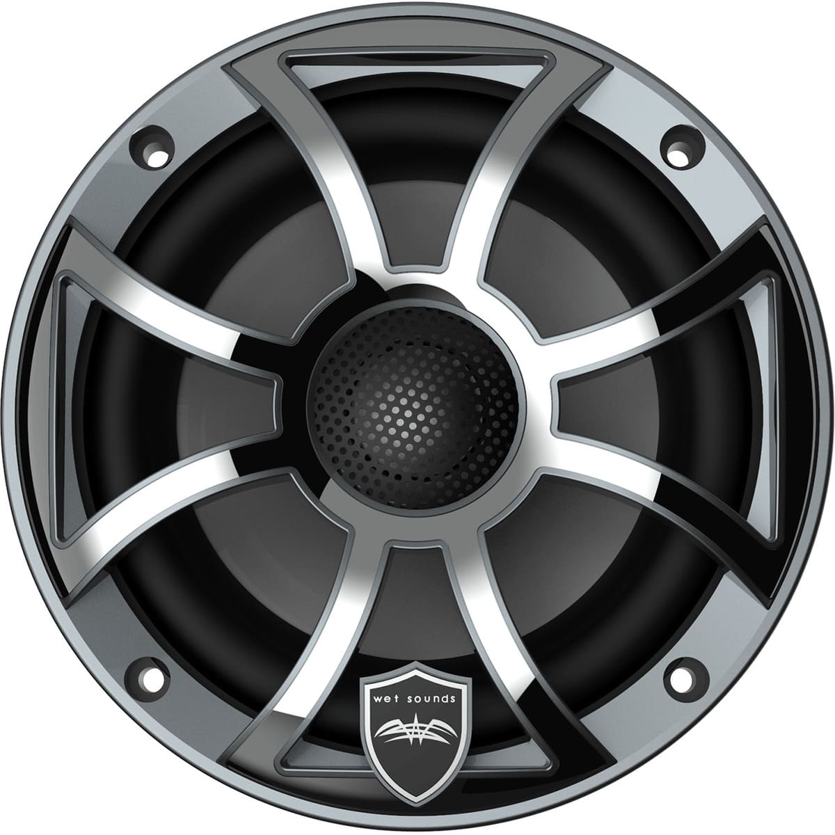 Wet Sounds High Output Component Style 6.5" Marine Coaxial Speakers