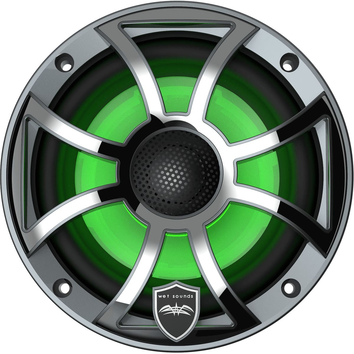 Wet Sounds High Output Component Style 6.5" Marine Coaxial Speakers