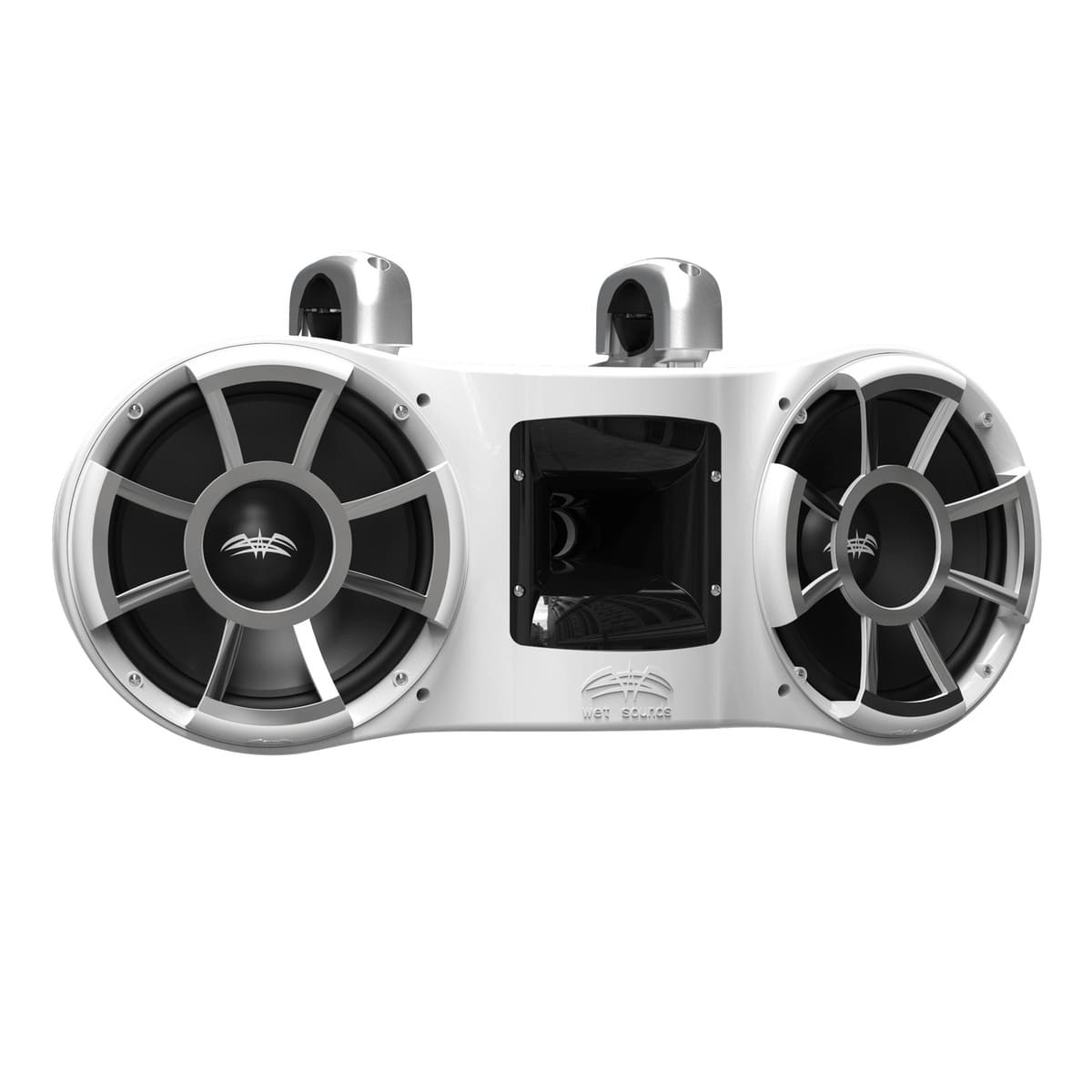 Wet Sounds Revolution Series Dual 10" White Tower Speaker