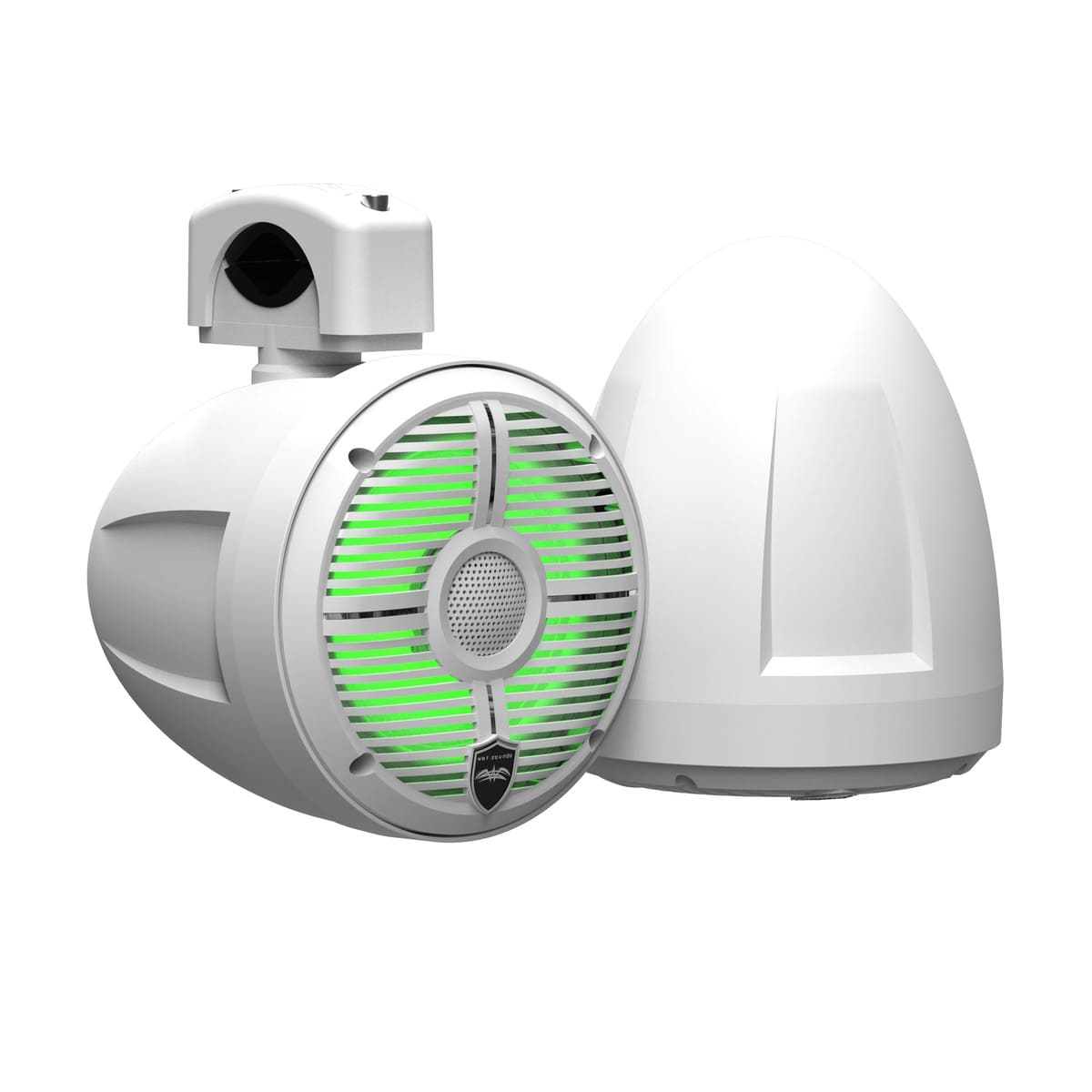 Wet Sounds 6.5 Inch Coaxial Tower Speaker - Tube Diameter Up To 2" Or Surface Mount