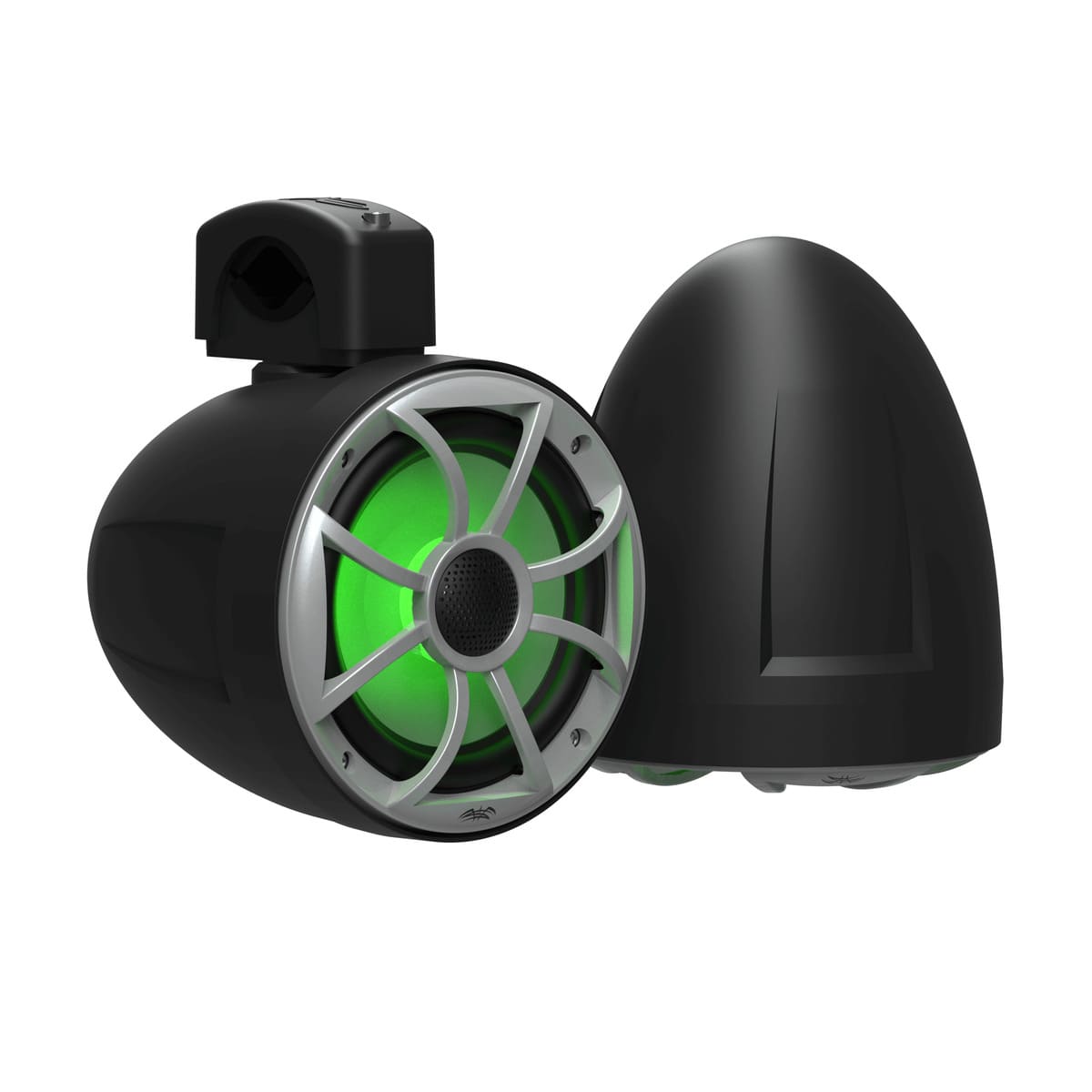 Wet Sounds 6.5 Inch Coaxial Tower Speaker - Tube Diameter Up To 2" Or Surface Mount