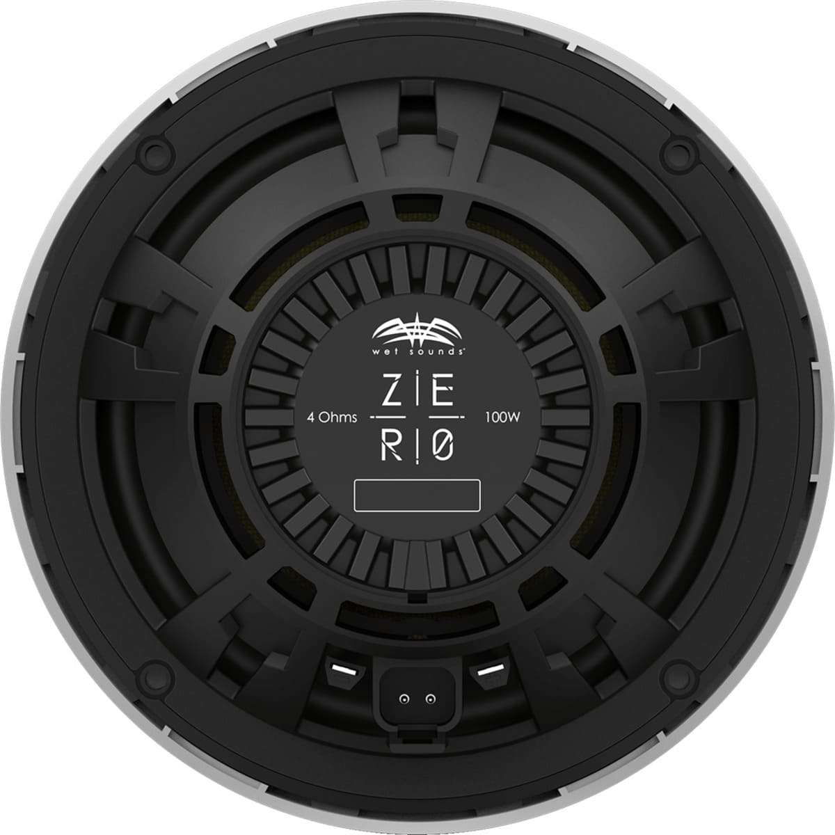 Wet Sounds Zero Series 6.5-inch High-Output Component Style Coaxial Speakers - White