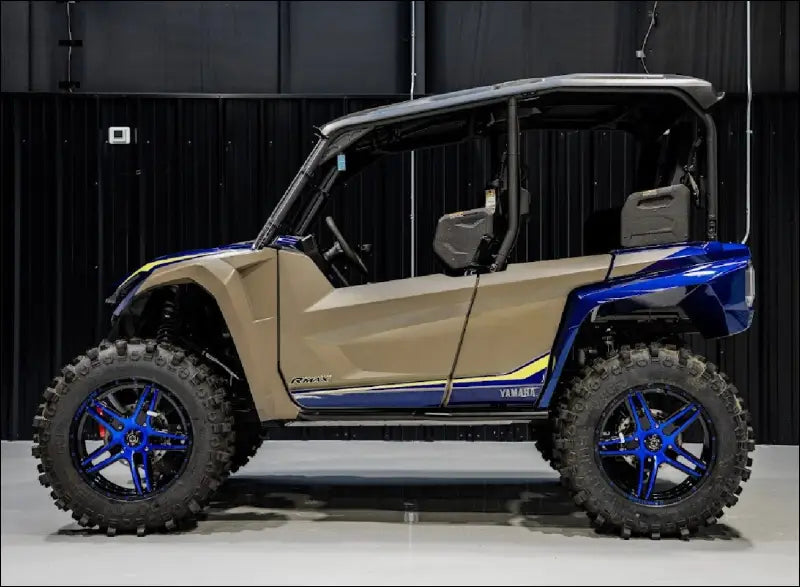 Yamaha RMAX 1000 Rear Raked A-Arms - Black / Garage Product Bushings / 2 seat