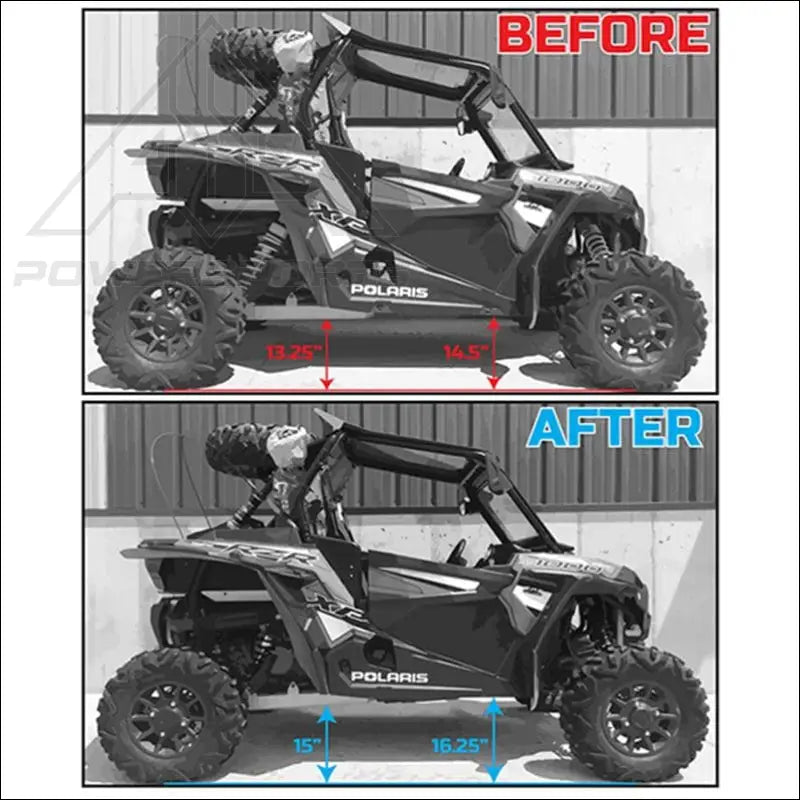 Zbroz Polaris RZR XP1000 / XP Turbo 2 Seat Spring Kit for Walker Evans Needle Shocks (2014-2023)