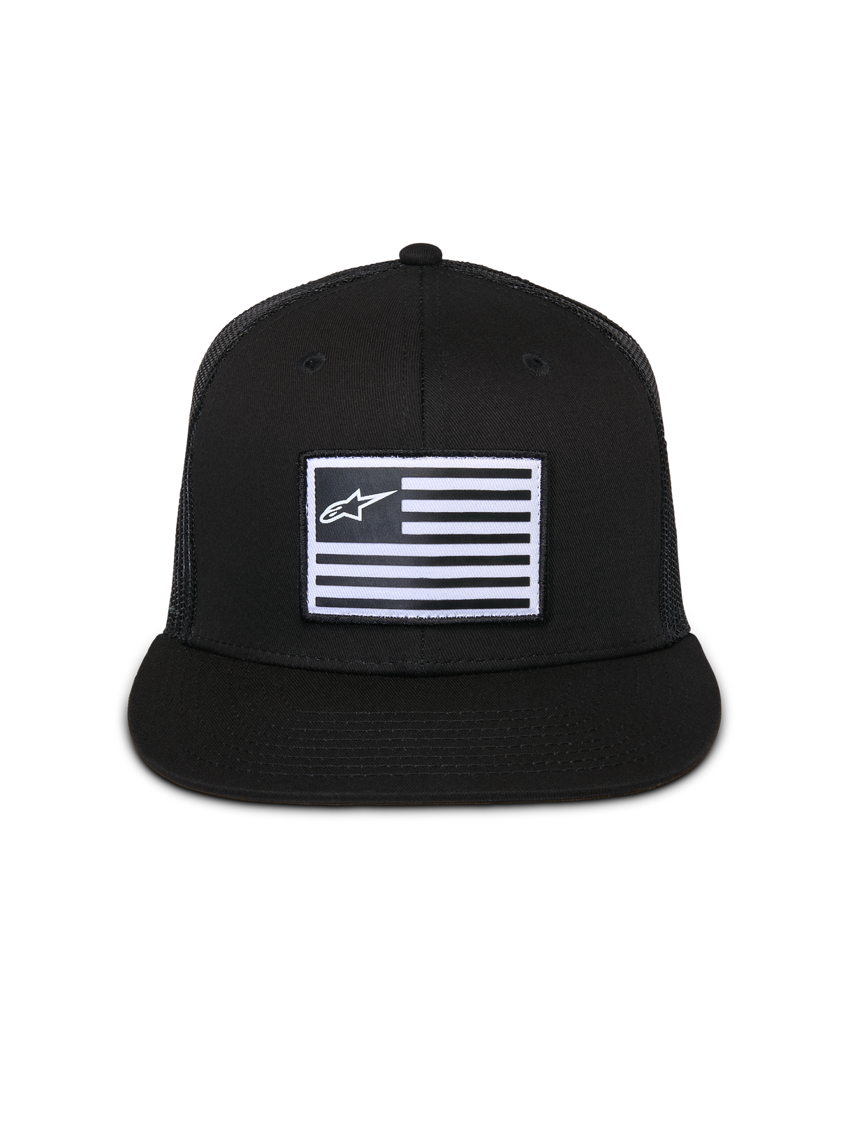Flag Flat Trucker Hat