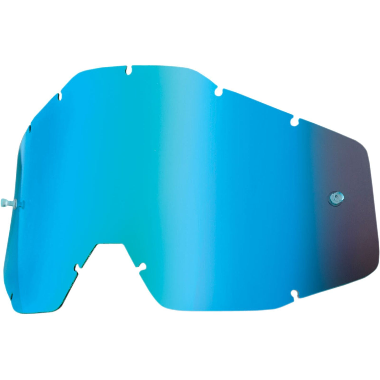 100% Accuri/Strata/Racecraft Lens - Blue Mirror [MPN: 51002-002-02]