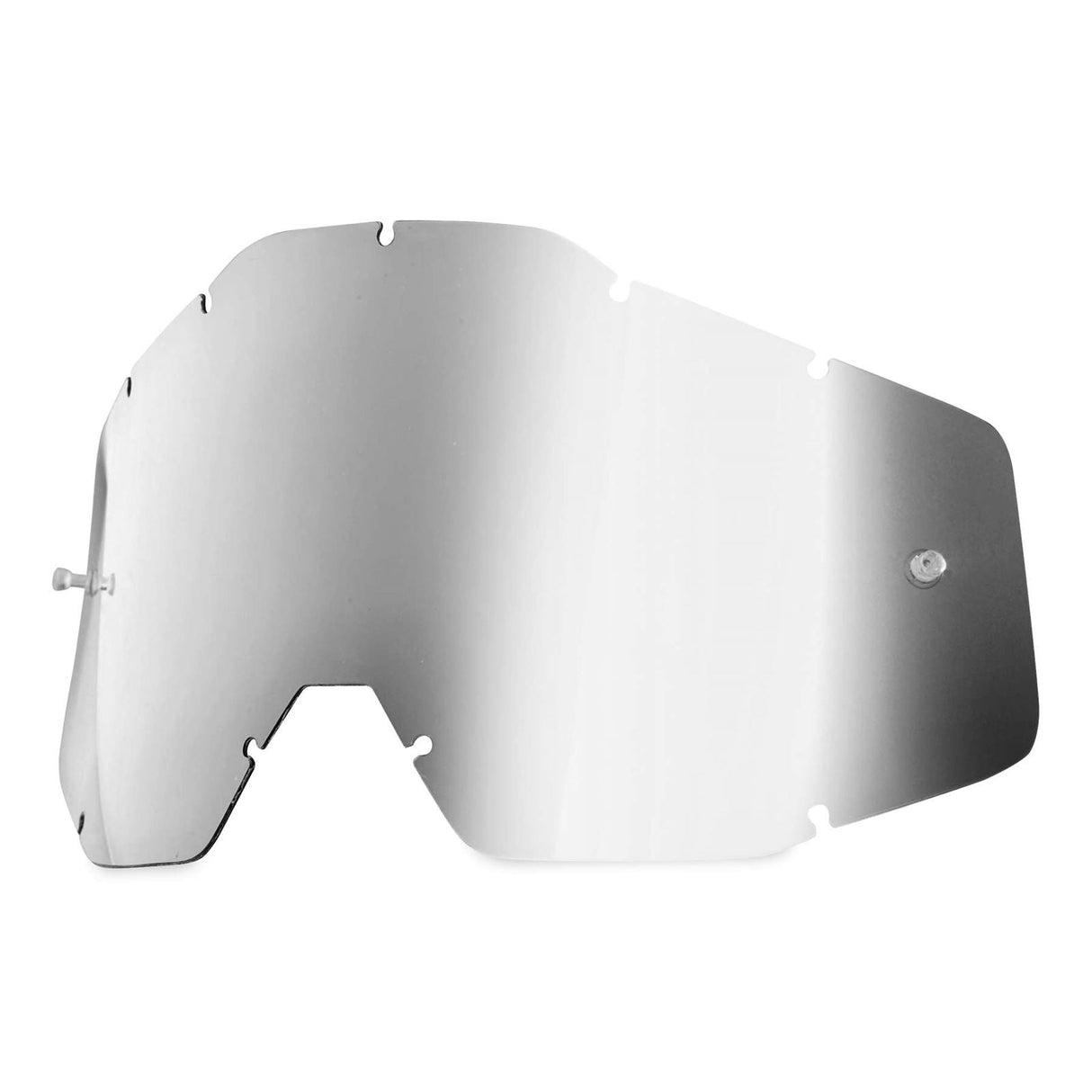 100% Accuri/Strata/Racecraft Lens - Silver Mirror [MPN: 51002-008-02]