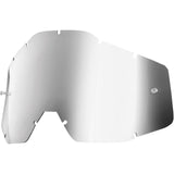 100% Accuri/Strata/Racecraft Lens - Silver Mirror [MPN: 51002-008-02]