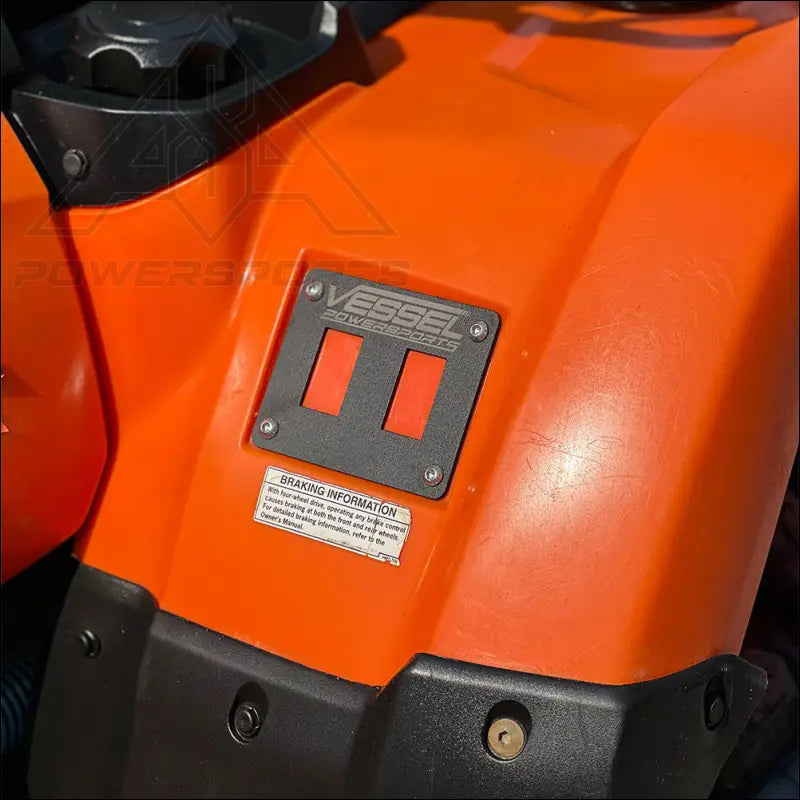 2 Switch Panel for 2014 + Honda Rancher Foreman Rubicon - Accessories