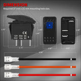 2 Switch Panel for 2014 + Honda Rancher Foreman Rubicon - Accessories