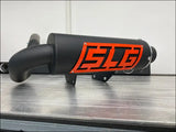 2012-2025 Gen 2 CanAm Renegade (non-XMR) 500-570-650-800-850-1000cc Bomber Quiet Series Slip On Side Exit - Raw