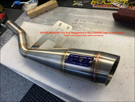 2012-2025 Gen 2 CanAm Renegade (non XMR) 500-570-650-800-850-1000cc Megaphone Slip On - Raw Stainless / None - Exhaust