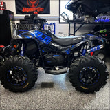 2012-2025 Gen 2 CanAm Renegade (non-XMR) 500-570-650-800-850-1000cc Bomber Quiet Series Slip On - Raw stainless/Small