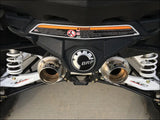 2013-2018 OG CanAm Maverick XMR XRS 1000cc Sniper Quiet Series Dual Slip On - Fully coated - Exhaust