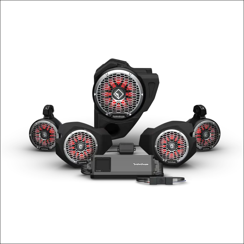 2014 + RZR-RC Rockford Fosgate Audio Kit Color Optix Gen3 (Stage 5)