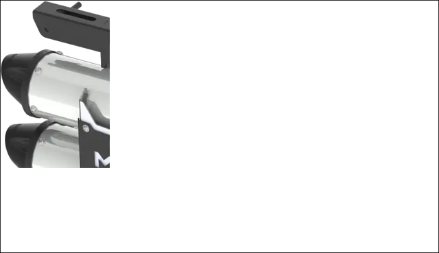 2015-2017 RZR XP 1000 Performance Series Dual Straight Core Slip-On Exhaust AT-9517PT