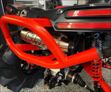 2016-2025 Gen 2 CanAm Renegade XMR 570-650-850-1000cc Bomber Performance Series Slip On Side Exit - Raw stainless/Small