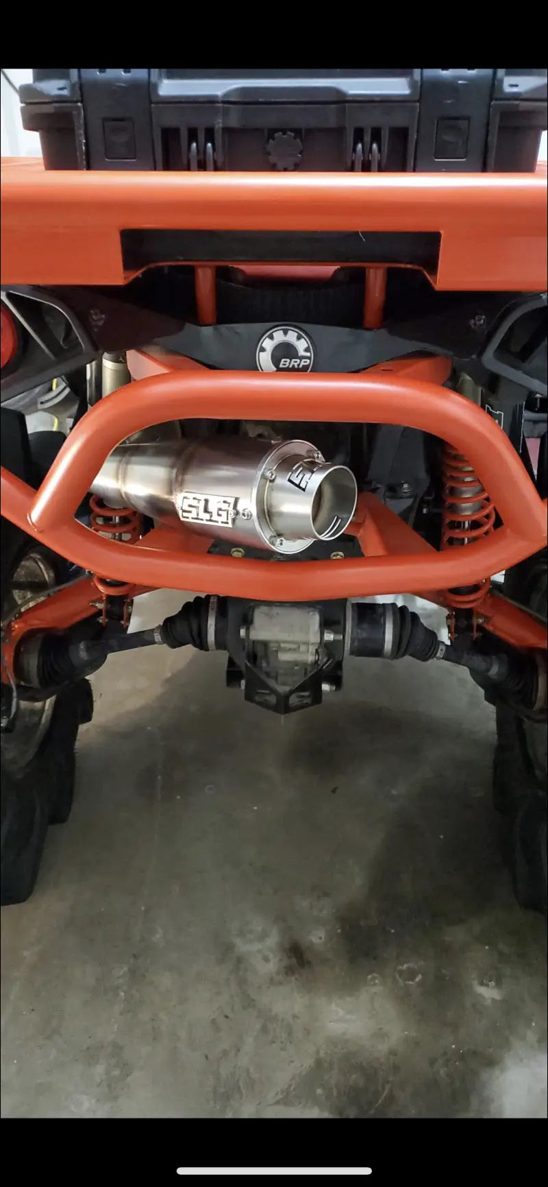 2016-2025 Gen 2 CanAm Renegade XMR 570-650-850-1000cc Sniper Performance Series Slip On 45 Degree Exit - Raw stainless