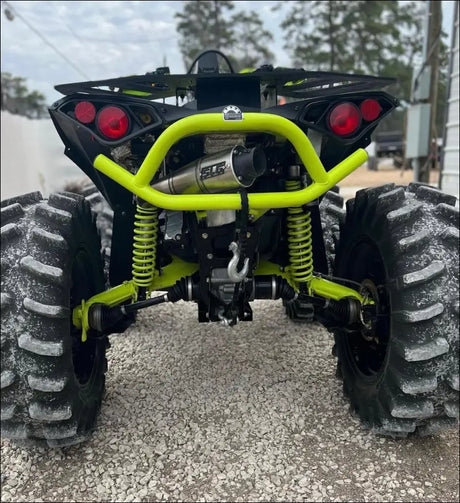 2016-2025 Gen 2 CanAm Renegade XMR 570-650-850-1000cc Sniper Performance Series Slip On 45 Degree Exit - Raw stainless