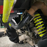 2017-2024 Polaris Sportsman Highlifter 850-1000cc Sniper Quiet Series Slip On - Fully coated / Blank - Exhaust