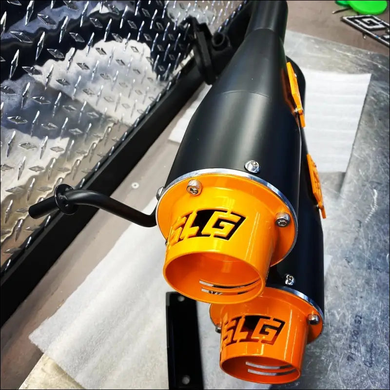 2018-2021 Polaris RZR XP and RS1 1000cc Sniper Performance Series Dual Slip On - Raw stainless / Big core - Exhaust