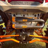 2018-2021 Polaris RZR XP and RS1 1000cc Sniper Quiet Series Dual Slip On - Exhaust