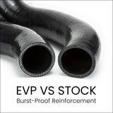 2018 + Can-Am Maverick X3 Turbo Base Model Without Intercooler Silicone Charge Tube - Black - TURBO ACCESSORIES