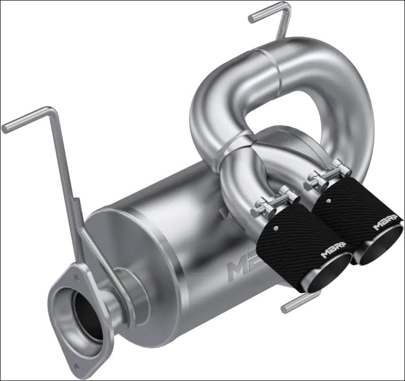 2022-2024 RZR PRO R Performance Series Perforated Core Slip-on Exhaust Dual Outlet AT-9533PT