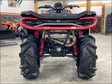 2025 Gen 3 CanAm Outlander 850-1000cc All Models Bomber Performance Series Slip On - Raw Stainless/Small Logo / Blank