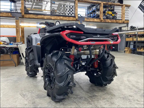 2025 Gen 3 CanAm Outlander 850-1000cc All Models Megaphone Slip On - Fully Coated / Large