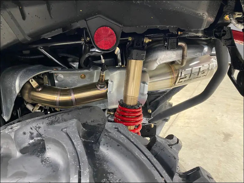 2025 Gen 3 CanAm Outlander 850-1000cc All Models Sniper Performance Series Slip On - Raw Stainless/Small Logo / Blank