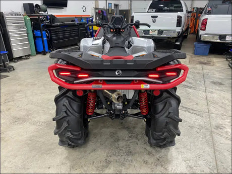 2025 Gen 3 CanAm Outlander 850-1000cc All Models Sniper Performance Series Slip On - Raw Stainless/Small Logo / Billet