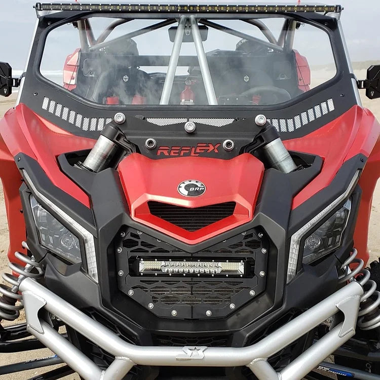 Infinite Offroad | Infinite Offroad Can-Am Maverick X3 Grille w/ 102w Light Bar