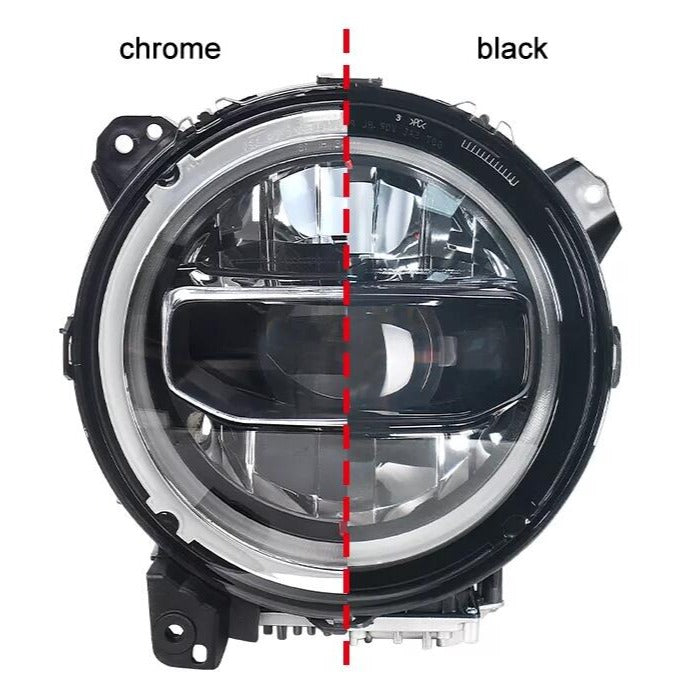Infinite Offroad | HEADLIGHT: 9" - APOLLO (BLACKOUT)