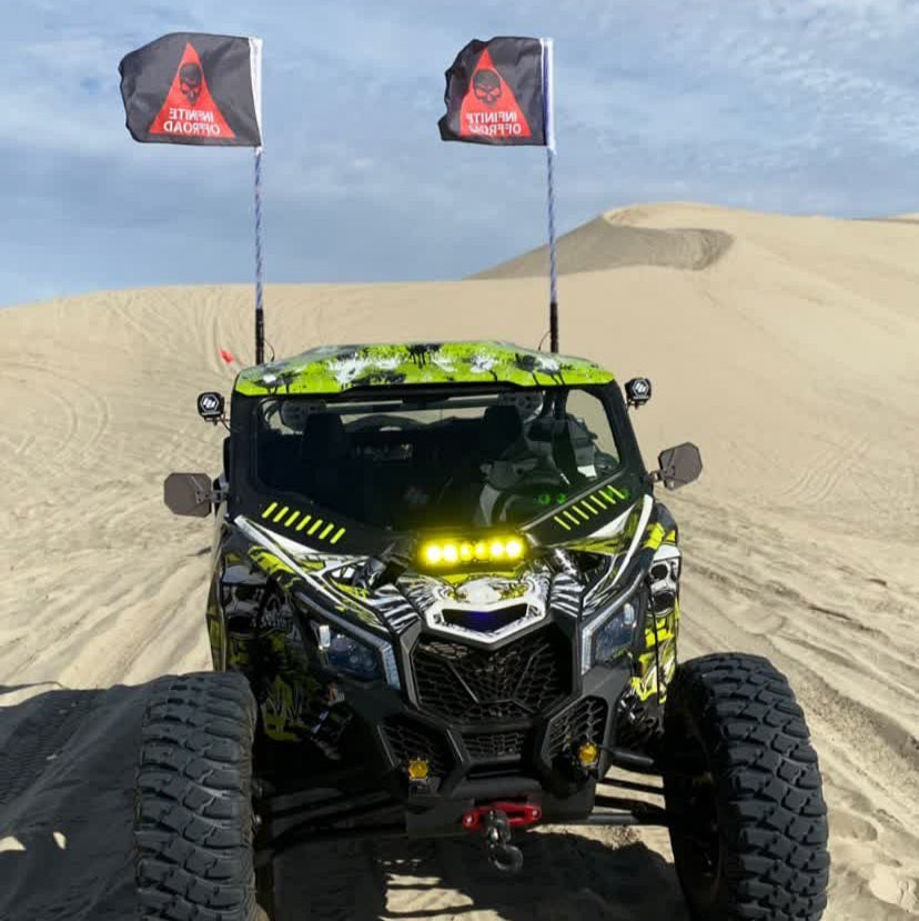 Infinite Offroad | WHIP FLAGS (PAIR)