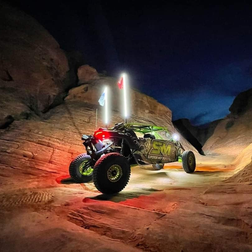Infinite Offroad | (RGB+W) WHIPS (COMPATIBLE WITH ROCK LIGHTS)